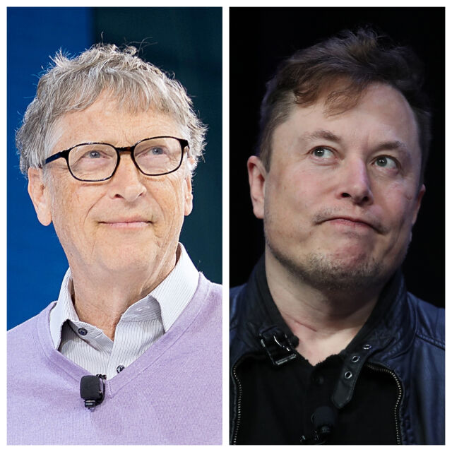 Бил Гейтс и Илон Мъск - двама блестящи умове, две различни реакции към епидемията от коронавирус