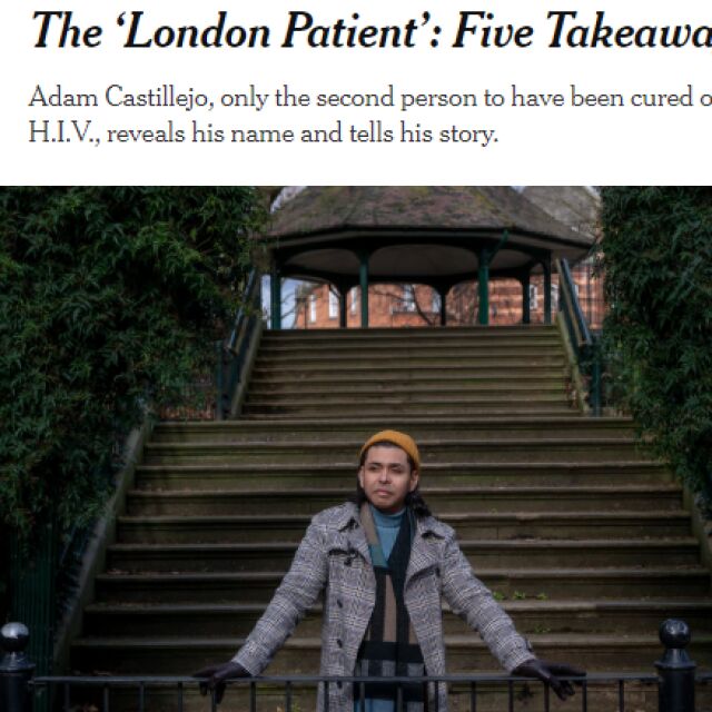 Вторият излекуван от ХИВ: „Лондонският пациент“ разкри самоличността си