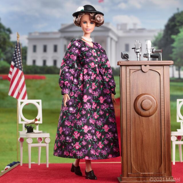 "Барби" с кукла в чест на първата дама на САЩ Елинор Рузвелт