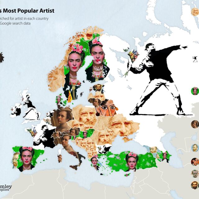 Банкси е най-търсеният художник от българите в "Гугъл" през 2020 г.