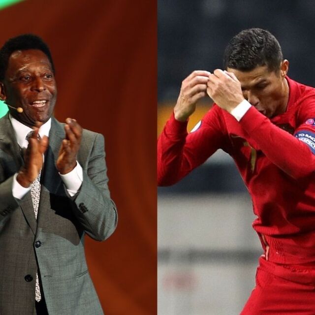 Пеле поздрави Роналдо за рекорда и изрази възхищението си