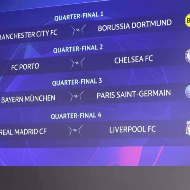 "Байерн" - ПСЖ е голямото дерби на четвъртфиналите в Шампионската лига
