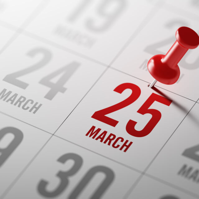 Истории зад датата: Кои интересни събития са свързани с 25 март?