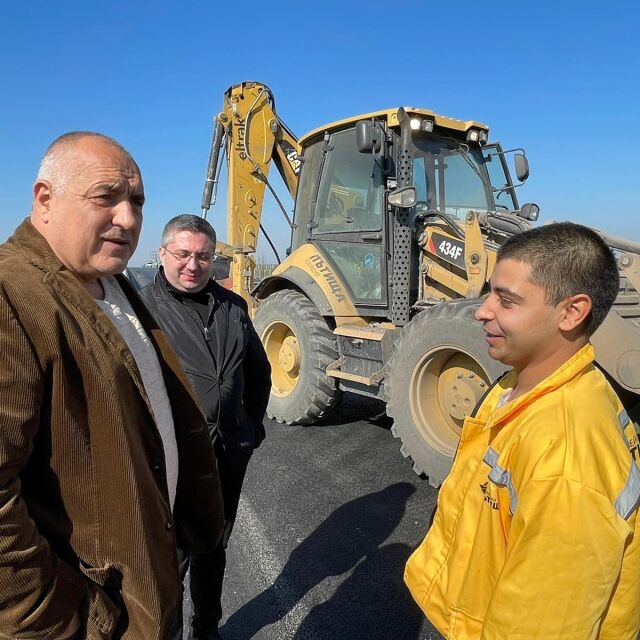 Борисов: До седмица ще е готова ремонтираната отсечка на АМ „Тракия“
