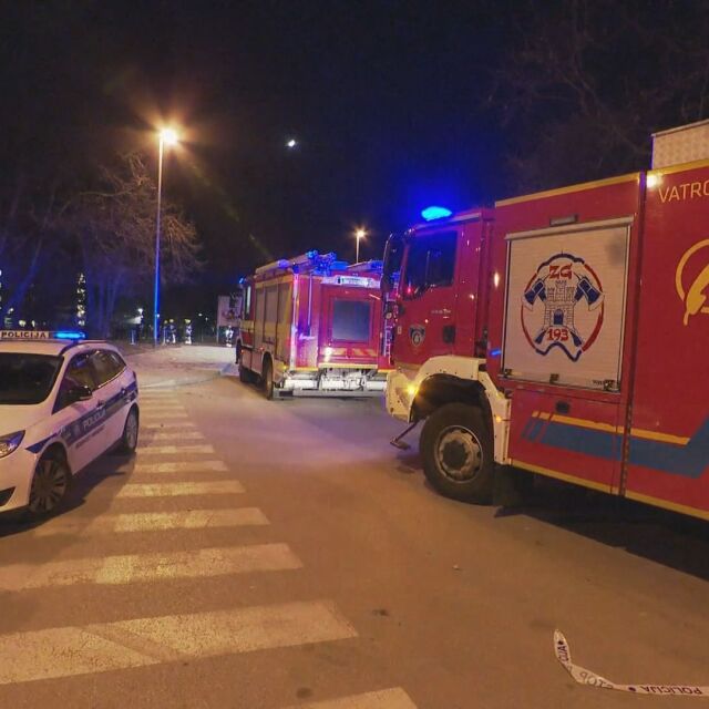 Боен дрон се разби в Загреб и предизвика силен взрив