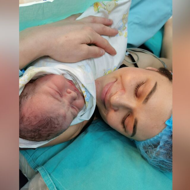Избягала от войната в Украйна жена роди момченце в „Майчин дом“