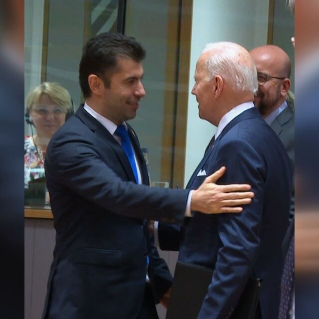 Кирил Петков участва в среща на евролидерите с президента Джо Байдън