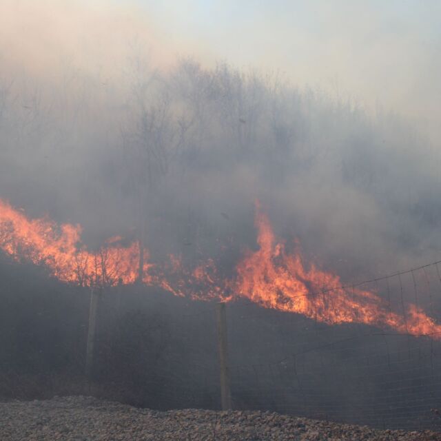 Опасността от пожари остава висока в много части на страната (ОБЗОР)