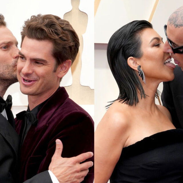 Трите целувки на Оскарите, които ни оставиха без думи (+видео)