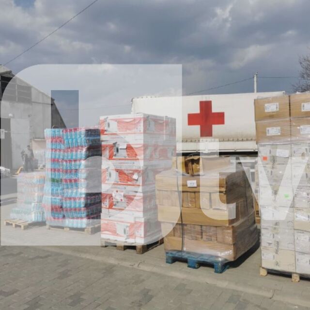 Камионите на БЧК и екипът на bTV Новините пристигнаха в Украйна (СНИМКИ)
