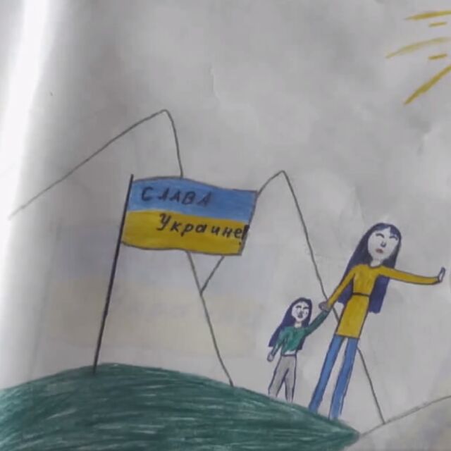 Осъден в Русия за антивоенна рисунка на детето си баща е заловен при бягство в Минск
