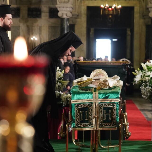Заупокойна света литургия и опело в памет на патриарх Неофит (ГАЛЕРИЯ)