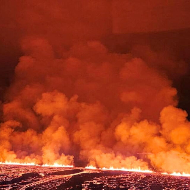 Евакуирана туристка заради исландския вулкан: Досега не съм преживявала подобно нещо (ВИДЕО)