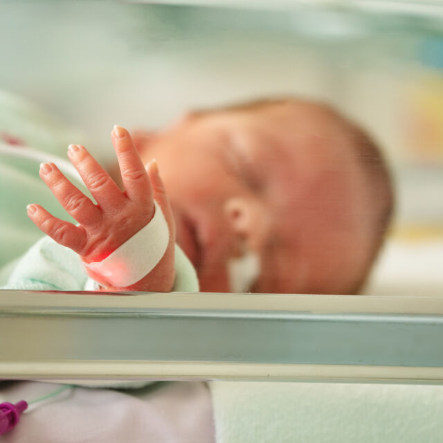 Почти без шансове за живот: Семейство медици осиновиха бебе, което са лекували