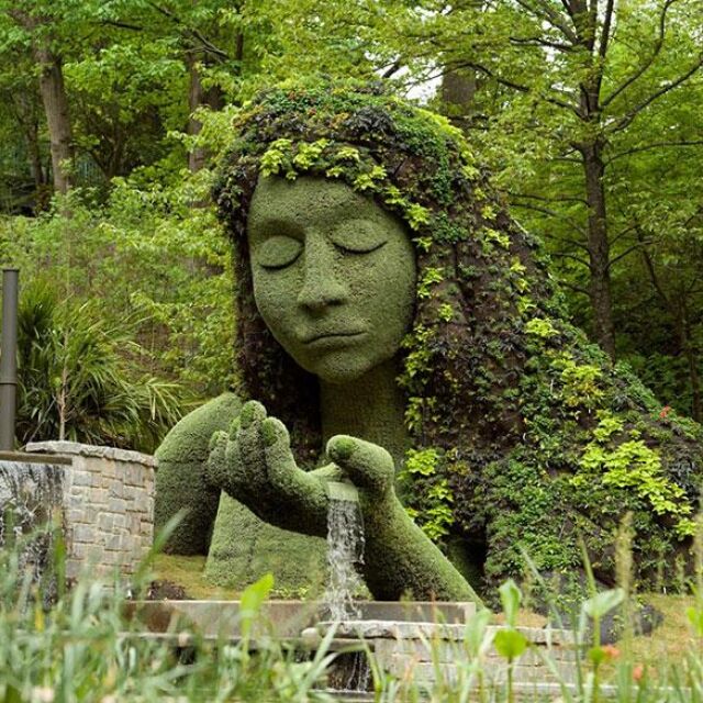 Приказни статуи от растения са новата атракция в Ботаническата градина в Атланта