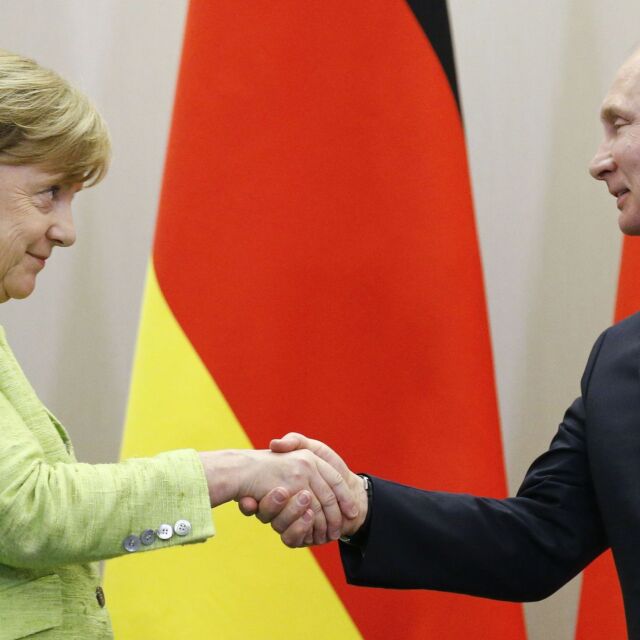 Меркел и Путин обсъдиха ситуацията в Близкия Изток 