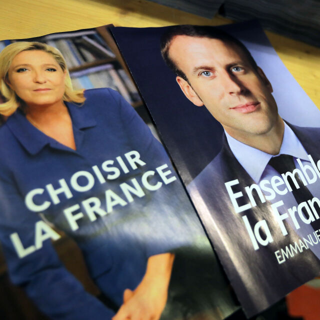 Решаващ дебат във Франция: Марин льо Пен се изправя срещу Еманюел Макрон 