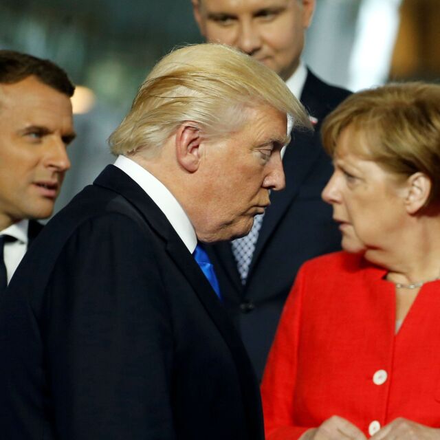 Срещата на Тръмп с евролидерите приключи без съгласие по много теми
