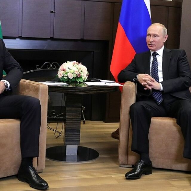 Радев при Путин в Сочи: Целта на моята визита е да възстановим политическия диалог 