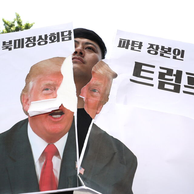 Северна Корея съжалява за отменената среща на Доналд Тръмп с Ким Чен-ун