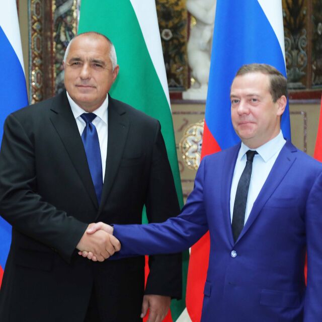 Борисов и Медведев обсъждат „енергийните проекти в сферите, в които можем да си помагаме”