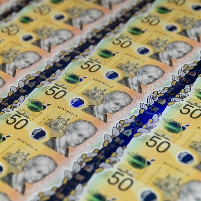 Милиони австралийски банкноти се оказаха с печатна грешка