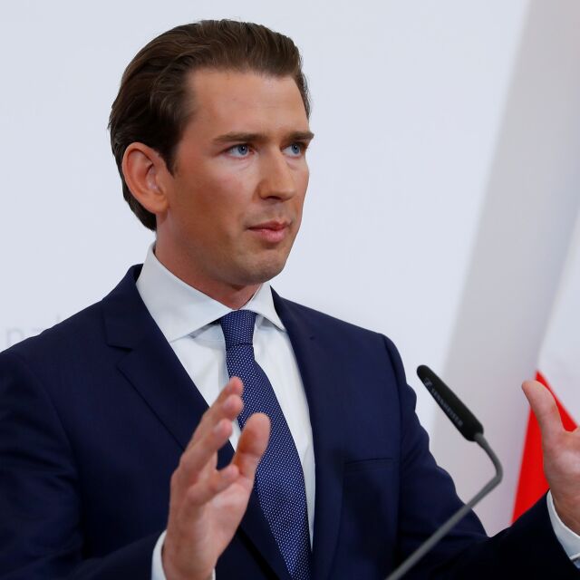 След корупционния скандал в Австрия: Канцлерът Курц поиска предсрочни избори