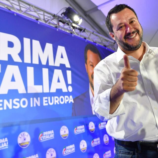 Крайнодясната партия "Лига" води на изборите в Италия