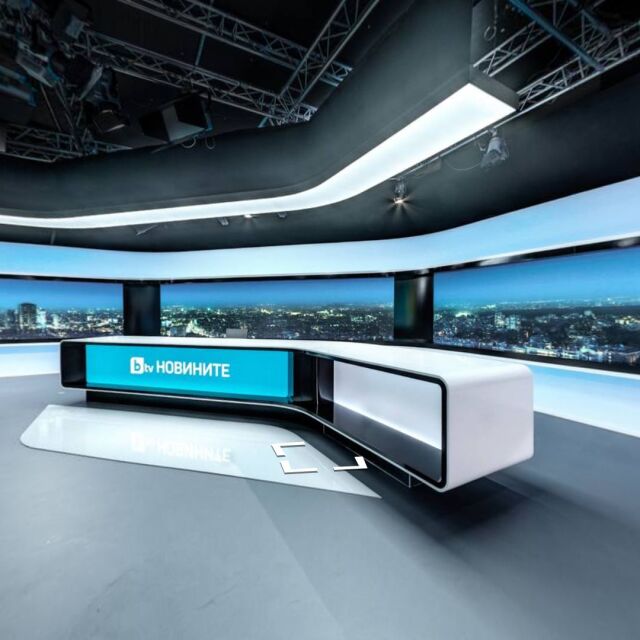 ПЪЛЕН ЗАПИС: Първата емисия на bTV Новините от новото студио