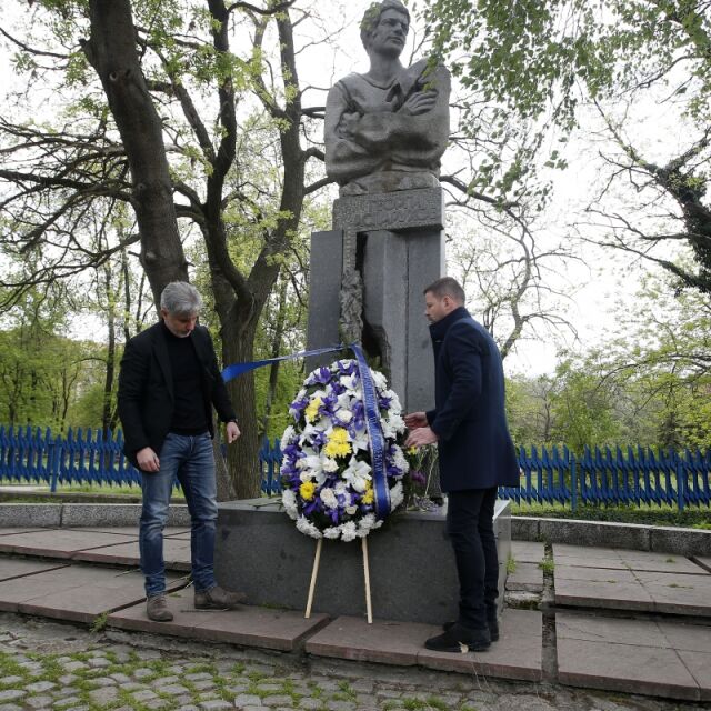 Ръководството и феновете на "Левски" отбелязаха рождения ден на Георги Аспарухов