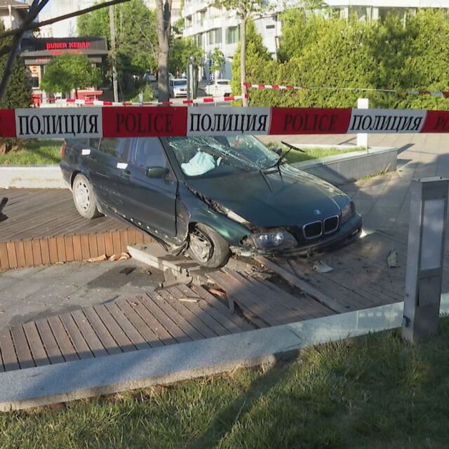 След гонката с полицията в Бургас: Три обвинения за шофьора на автомобила