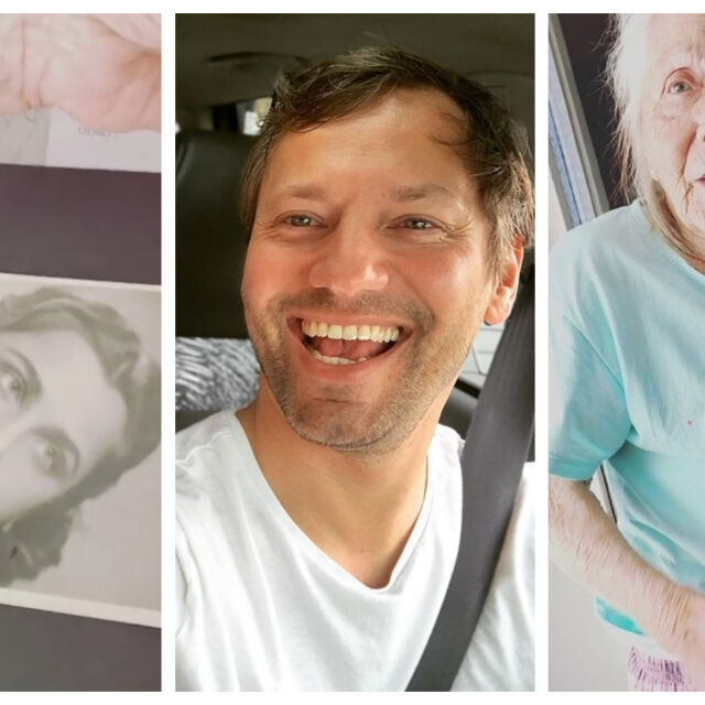 Орлин Павлов и 93-годишната му баба разглеждат старите ленти: Ти си като Грета Гарбо, бабо!