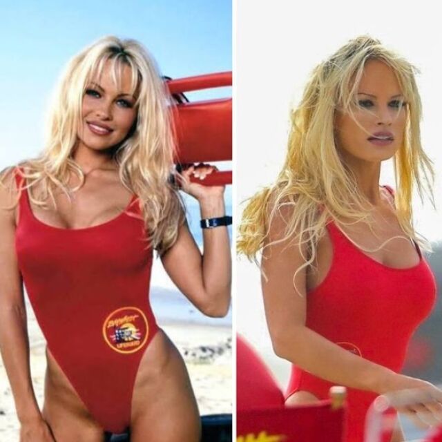 Кой облече знаменития червен бански на Памела Андерсън от "Спасители на плажа"? 