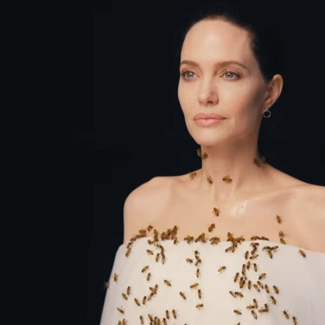 Анджелина Джоли в смела фотосесия за Световния ден на пчелите (ВИДЕО)