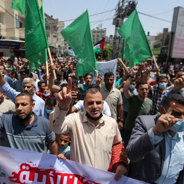 Празненства в Газа след примирието между „Хамас“ и Израел (ОБЗОР)