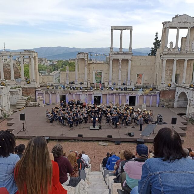 За Гергьовден: Концерт на оркестрите на ВВС на САЩ и България в Пловдив