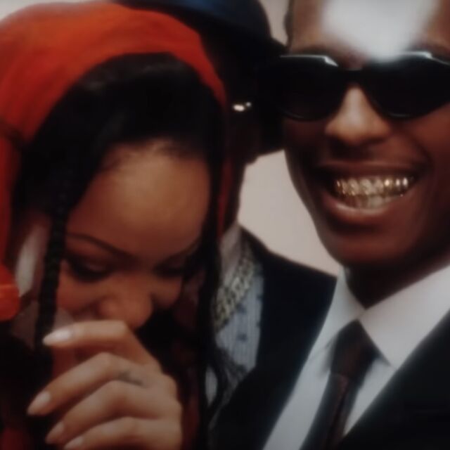 Риана и A$AP Rocky се ожениха, но само в новия видеоклип на рапъра