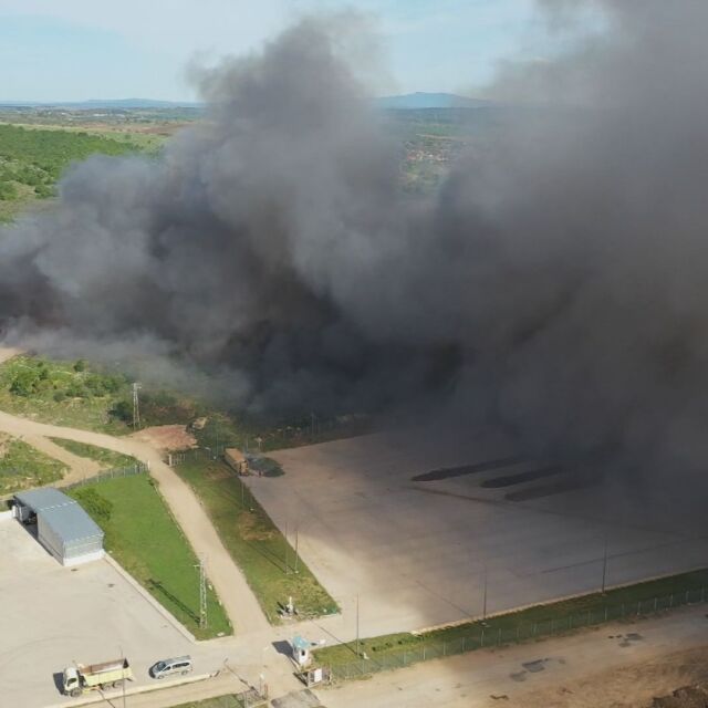 Екоинспекцията в Монтана: Няма обгазяване след пожара на сметище
