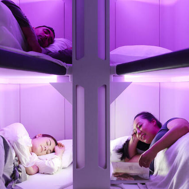 Авиокомпания пуска спална кабина в икономична класа