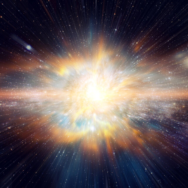 Астрономи откриха най-голямата експлозия във Вселената (СНИМКИ)