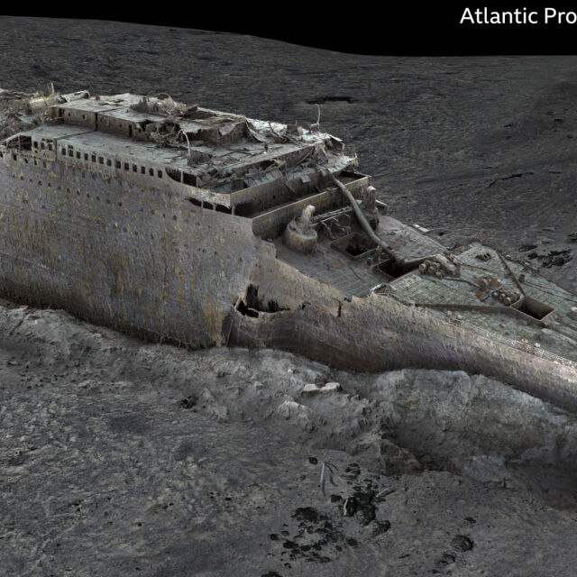 „Все едно водата е източена“: 3D сканиране показва „Титаник“ както никога досега (СНИМКИ и ВИДЕО)