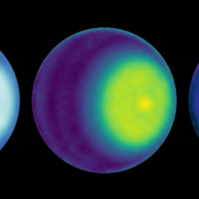 Първи полярен циклон на Уран наблюдаваха учените от НАСА