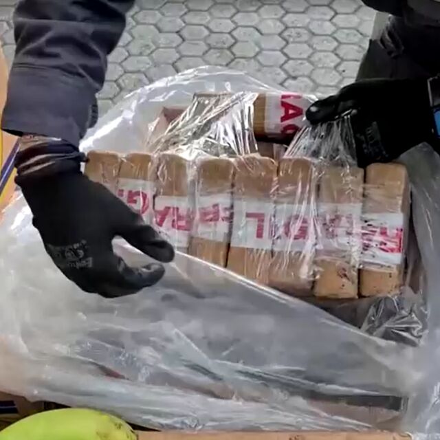 Удар срещу наркотрафика: 4 тона кокаин, скрит в кашони за банани, е заловен
