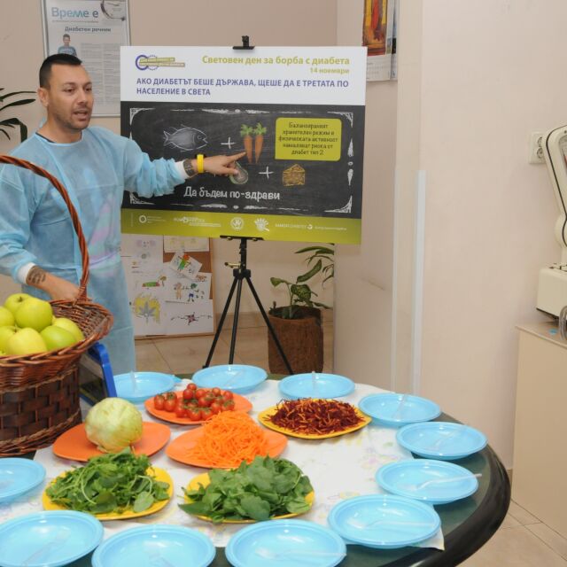 Популярният готвач Лео с открит урок срещу диабета