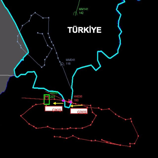 Турция: Ето откъде мина руският самолет