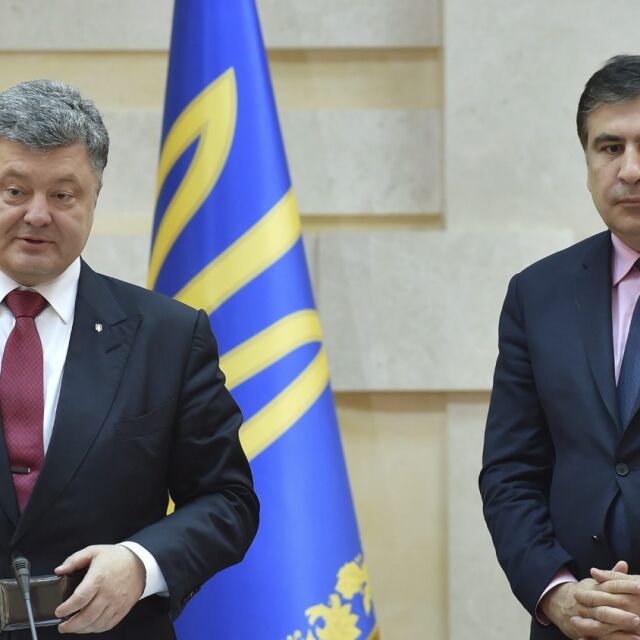 Михаил Саакашвили подаде оставка от украинския си пост, отчаян от корупцията