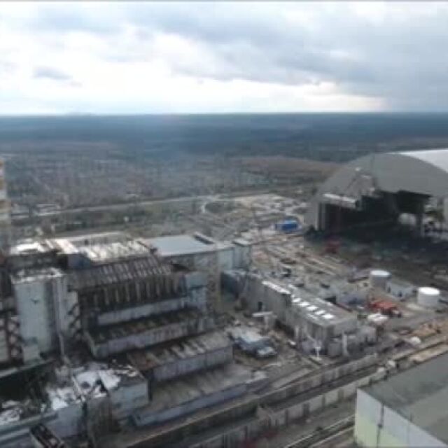 Вътре в новия саркофаг на "Чернобил" (ВИДЕО)