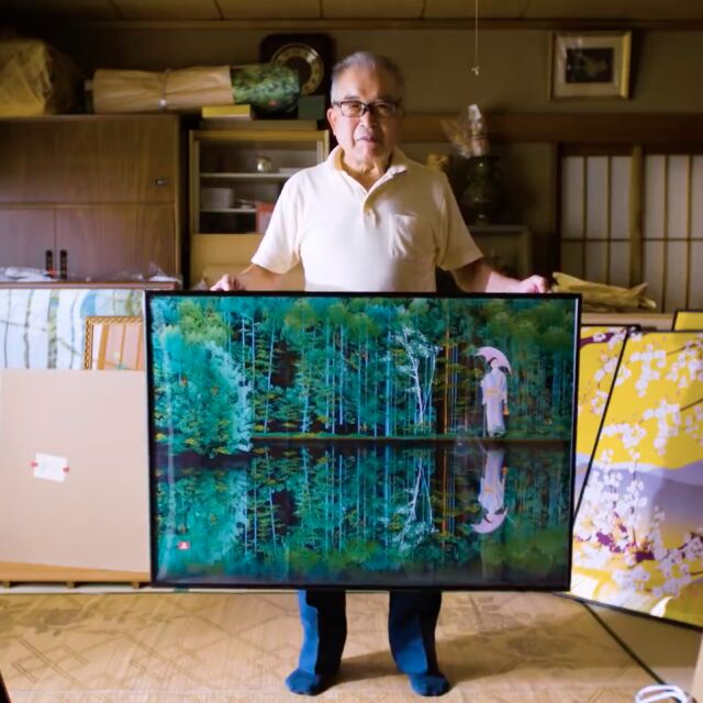 77-годишният японец Тацуо Хориучи рисува картини на... Excel