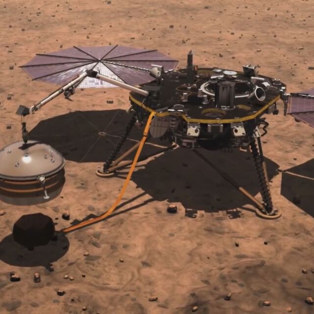 Сондата „ИнСайт” каца на Марс (НА ЖИВО)