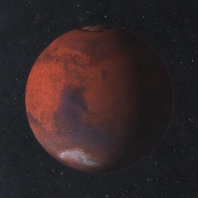 Откриха няколко водни басейна на Марс